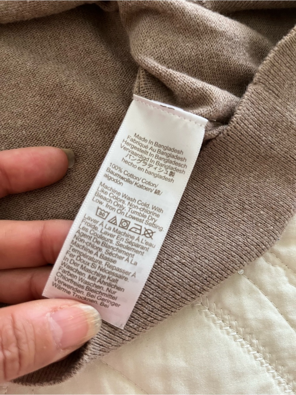 J. Crew bundle Women’s V-Neck Button Front Sweater Vest - Pink, blue and brown - Picture 5 of 10